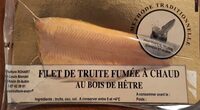 Filet de truite fumée à chaud au bois de hêtre