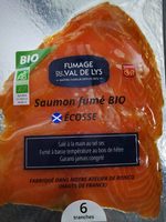 Saumon fumé bio Ecosse
