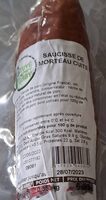 Saucisse de morteau cuite