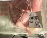Chutes de jambon superieur avec couenne