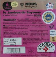 Jambon de Bayonne