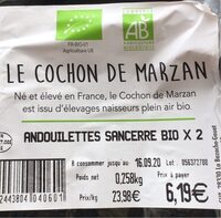 Andouillettes de Marzan