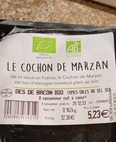 Des de bacon le cochon de marzan
