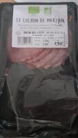 Bacon bio  fumé salé au sel sec