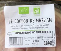 Jambon blanc cuit