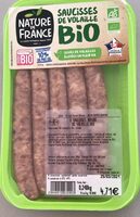 Saucisses de volaille