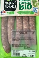 5 saucisses nature de volaille bio