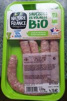 Saucisses de volaille