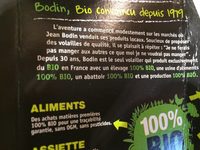 Saucisses herbes de volailles bio