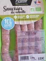 Saucisses de volaille