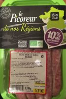 Saucisse nature de volaille biologique