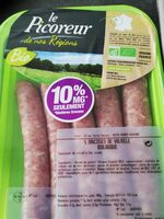 Saucisses de volaille bio