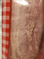 Poitrine de porc cuite à plat
