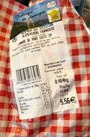 Langue de porc cuite