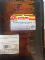 Brochette de boeuf mariné