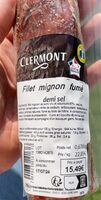 Filet mignon fumé