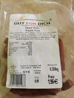 Salami Sticks Klassik, Bruch