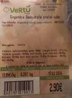Gingembre déshydraté
