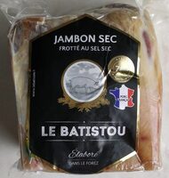 Jambon sec frotté au sel