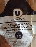 Saucisson sec de montagne cendré