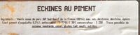 Echine de porc au piment d’Espelette