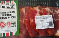 Échine de porc au piment