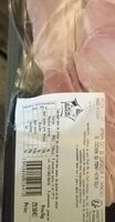 Jambon cuit supérieur 4 tranches de cochon du mont-ventoux