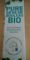 Pure sève de bouleau bio