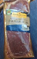 Magret de canard mariné à la fleur de sel
