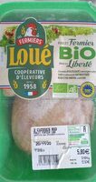 2 Cuisses de poulet fermier bio