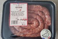 Saucisse fine de canard