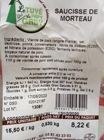 Saucisse de Morteau