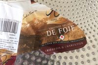 Saucisse de foie