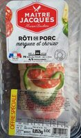 Rôti de porc merguez et chorizo