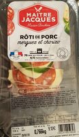 Roti de porc merguez et chorizo