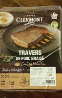 Travers de porc braisé