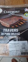 Travers de porc braisé