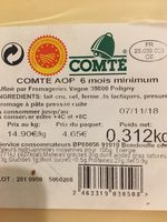 Comte AOP 6 mois