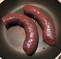 Boudin noir aux oignons