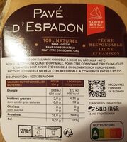 Pavé ESPADON