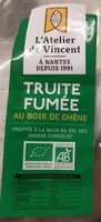 Truite fumée au bois de chêne