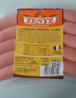 Saucisse Strasbourg supérieur colorée