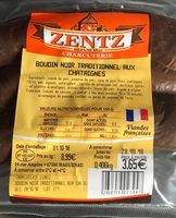 Boudin noir traditionnel aux chataignes