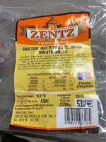 Saucisse aux pommes de terre