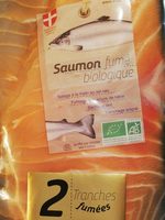 Saumon fumé biologique