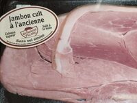 Jambon cuit à l'ancienne sans sen nitrité
