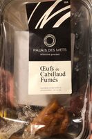 Oeufs de cabillaud fumés