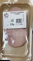 Roti du porc cuit superieur