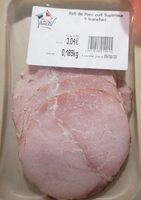Rôti de porc cuit Supérieur 4 tranches
