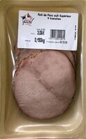 Rôti de porc cuit supérieur 4 tranches 190gr